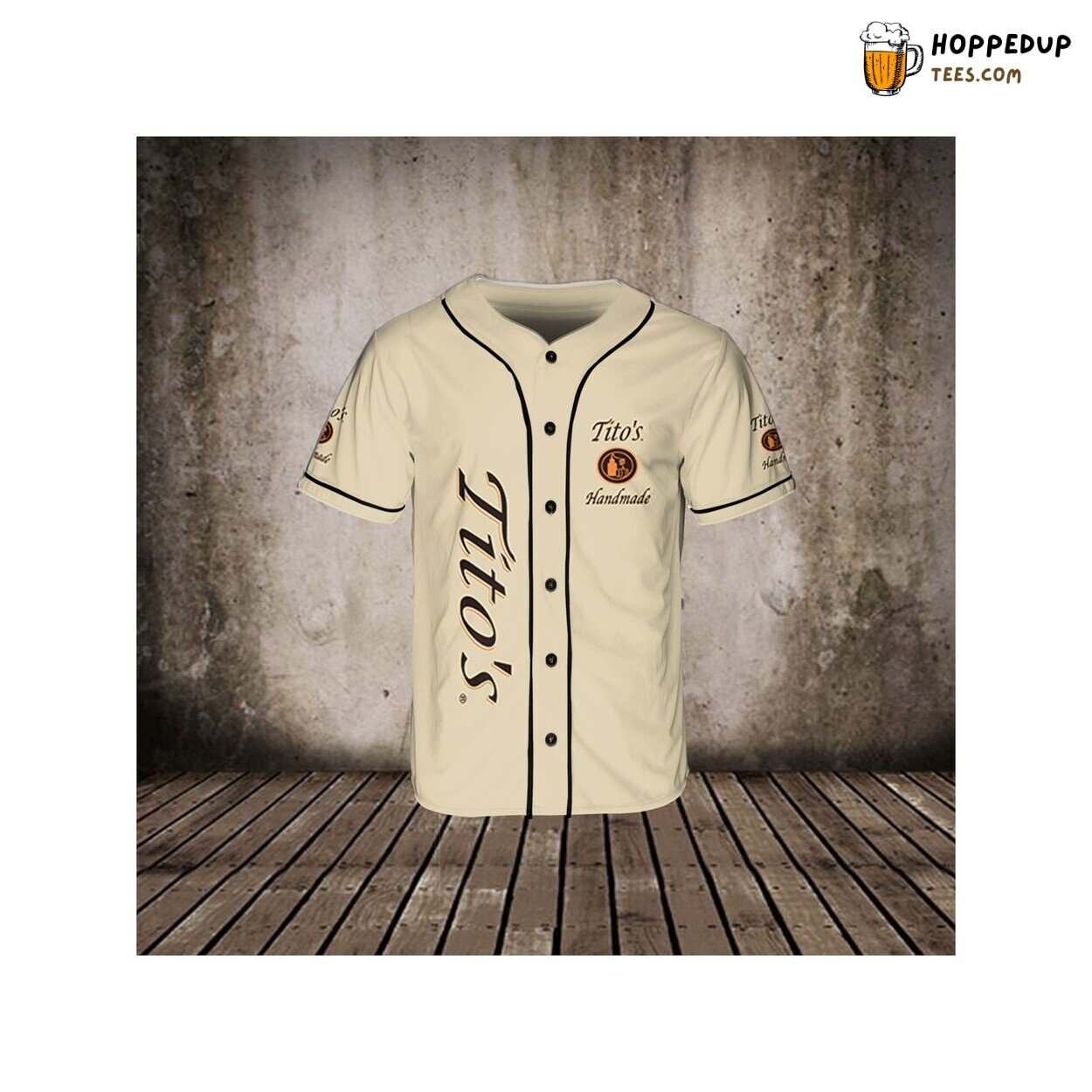 Titos Vodka Baseball Jersey T Shirt Vodka Beer Lovers Perfect Design