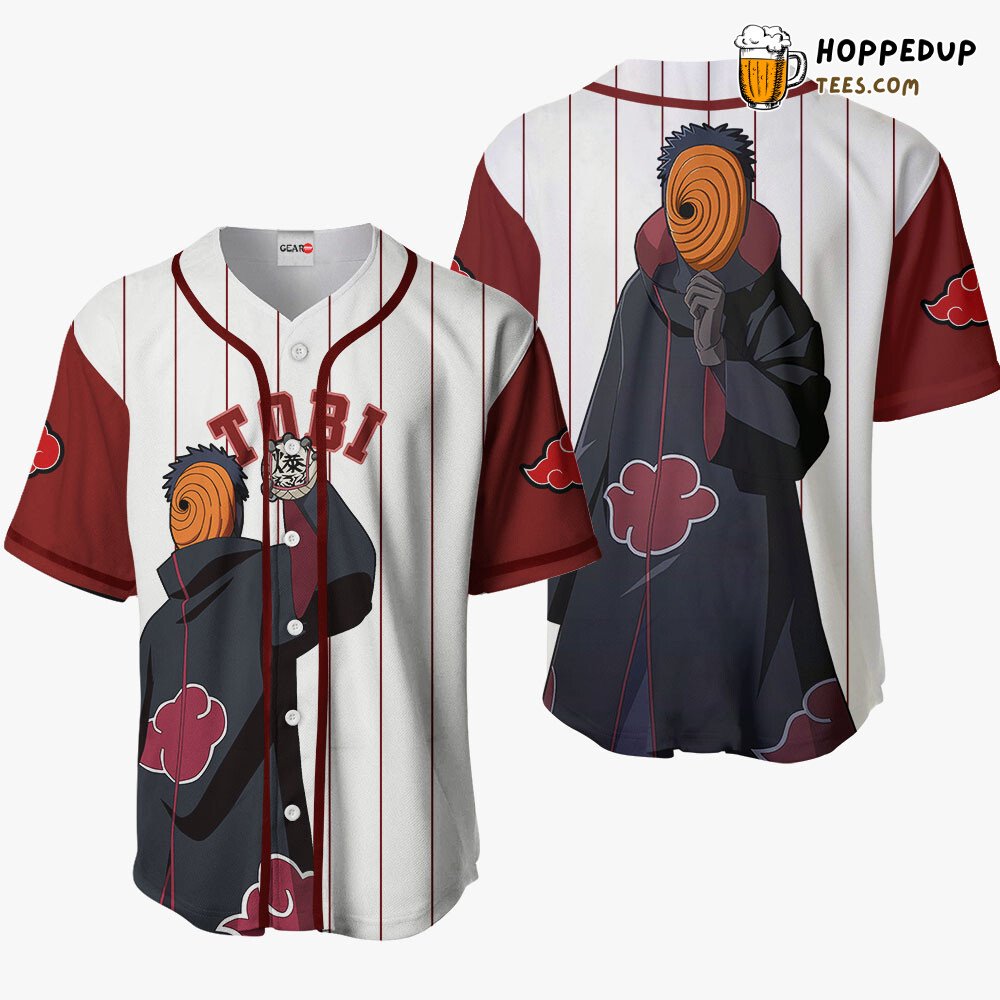 Tobi Akatsuki Unique Collection Anime Baseball Jersey Distinctive Design Tobi Akatsuki Unique Collection Anime Baseball Jersey Distinctive Design