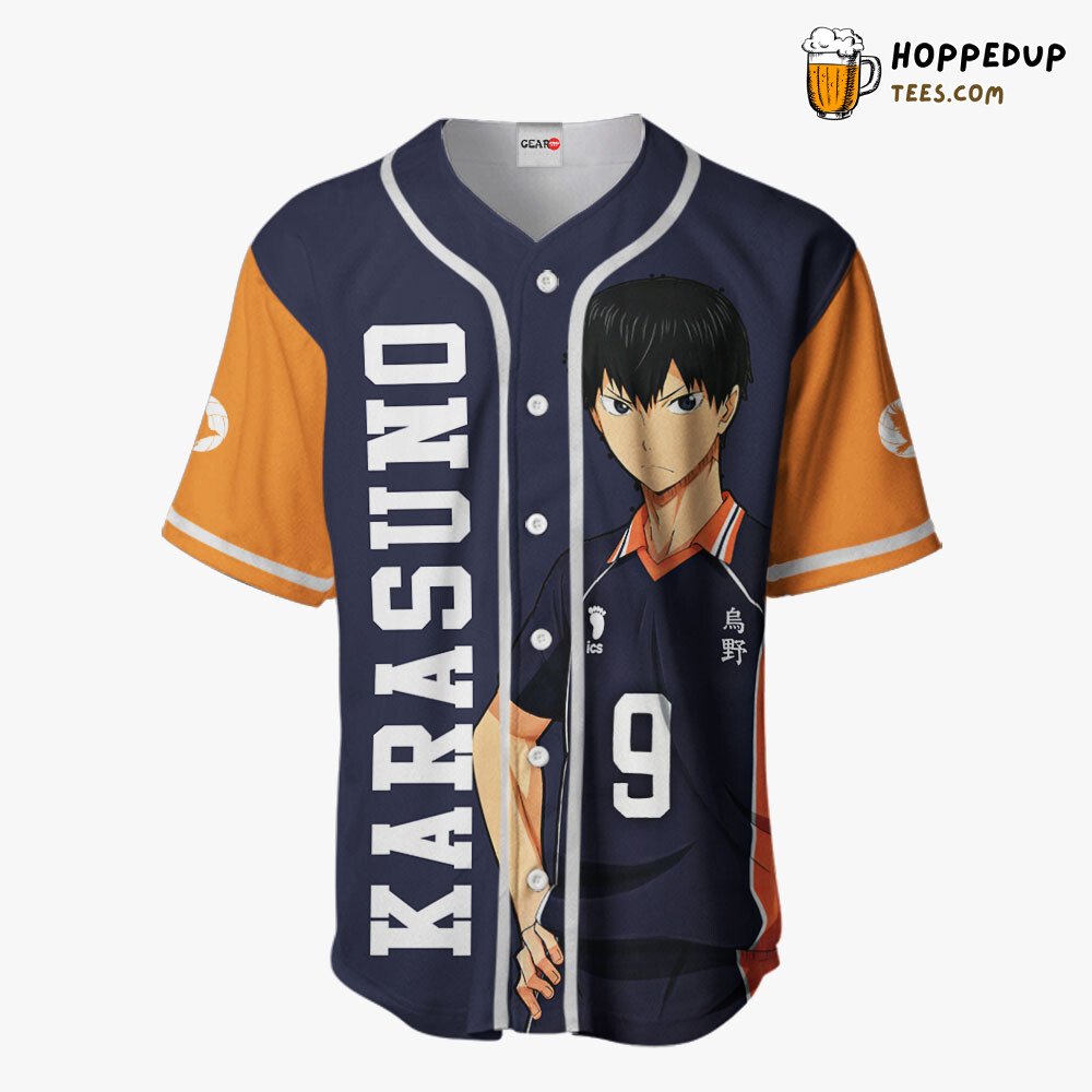 Tobio Kageyama Distinctive Anime Baseball Jersey Unique Collection Design