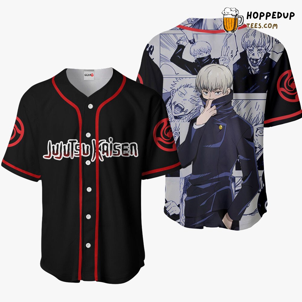 Toge Inumaki Unique Distinctive Design Anime Baseball Jersey Shirt Style Toge Inumaki Unique Distinctive Design Anime Baseball Jersey Shirt Style