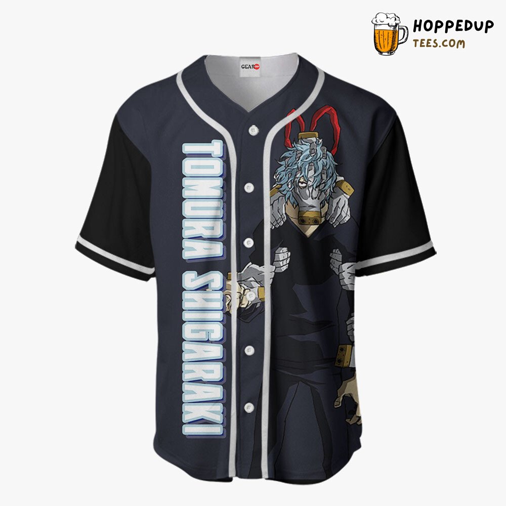 Tomura Shigaraki Unique Collection Anime Baseball Jersey Distinctive Design