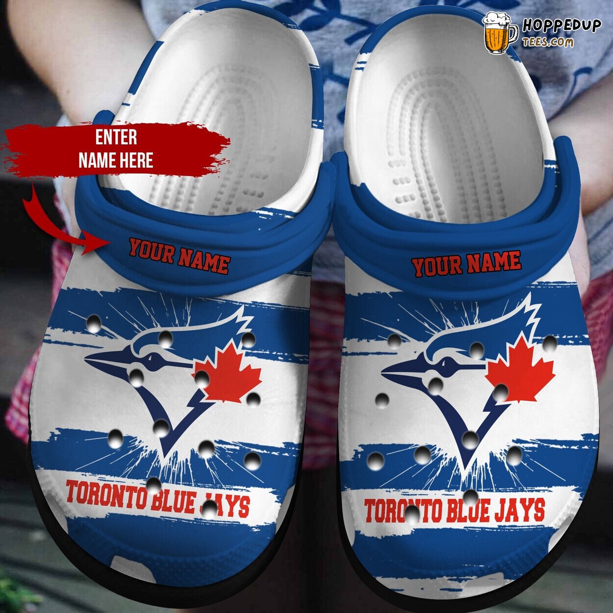 Toronto Blue Jays Personalized Unique Stylish Crocbland Clog