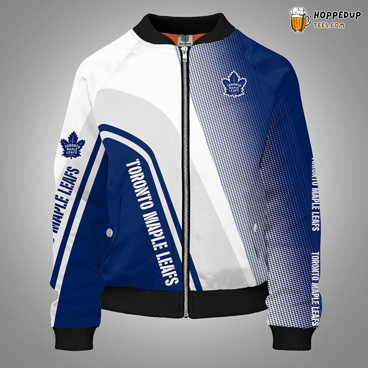 Toronto Maple Leafs NHL Exclusive Blue Bomber Jacket Stylish Unique Design