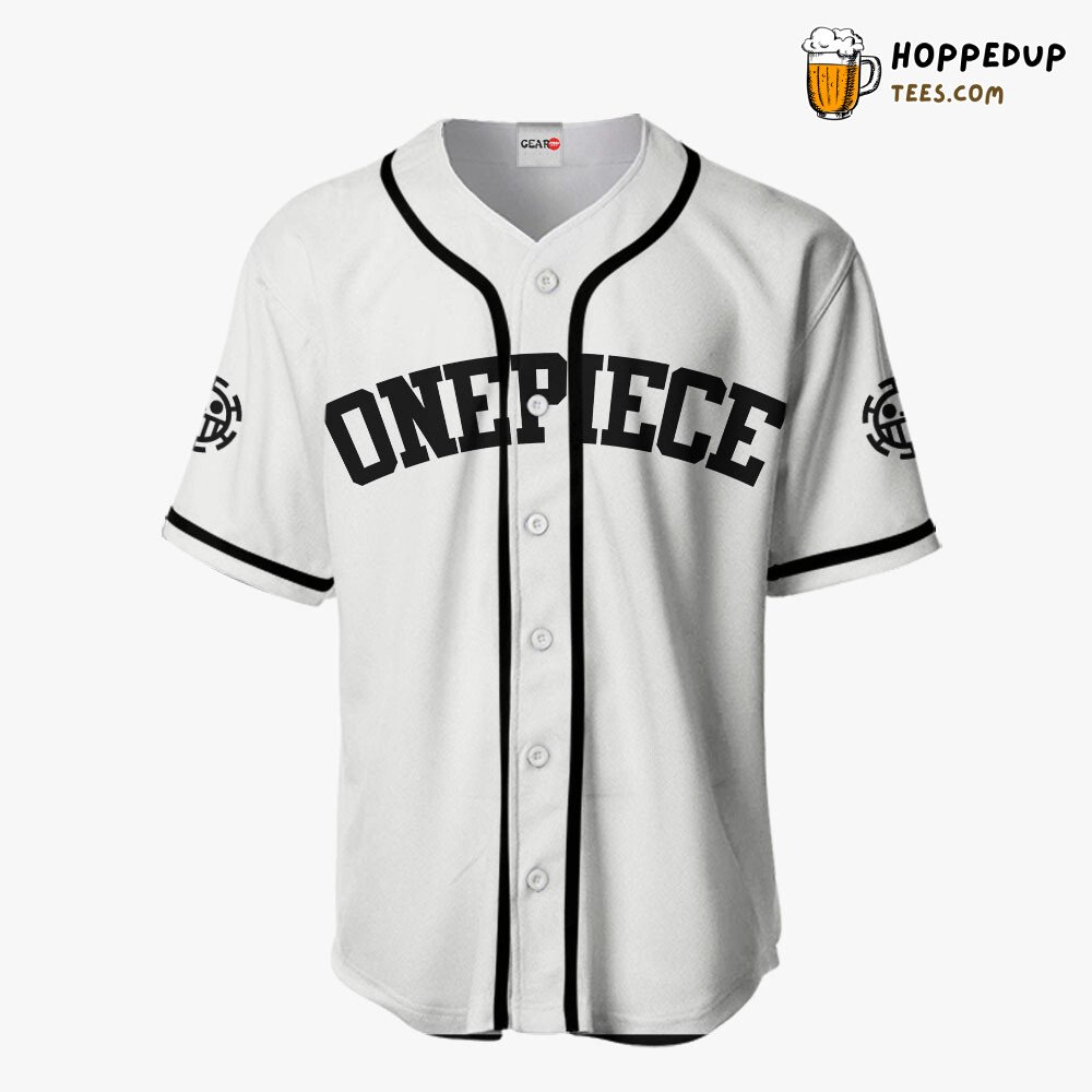 Trafalgar Law Unique Collection Anime Design Baseball Jersey Distinctive