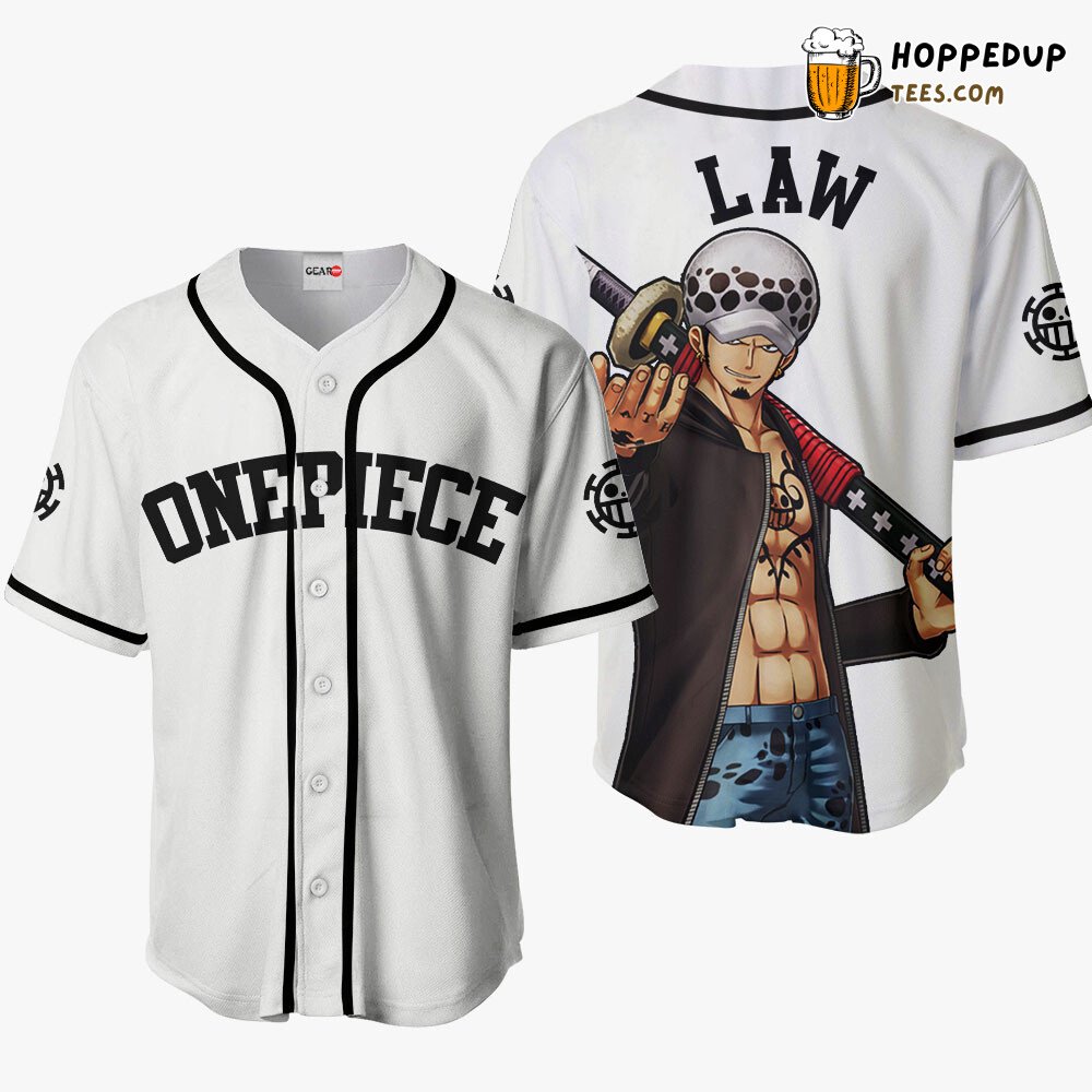 Trafalgar Law Unique Collection Anime Design Baseball Jersey Distinctive Trafalgar Law Unique Collection Anime Design Baseball Jersey Distinctive