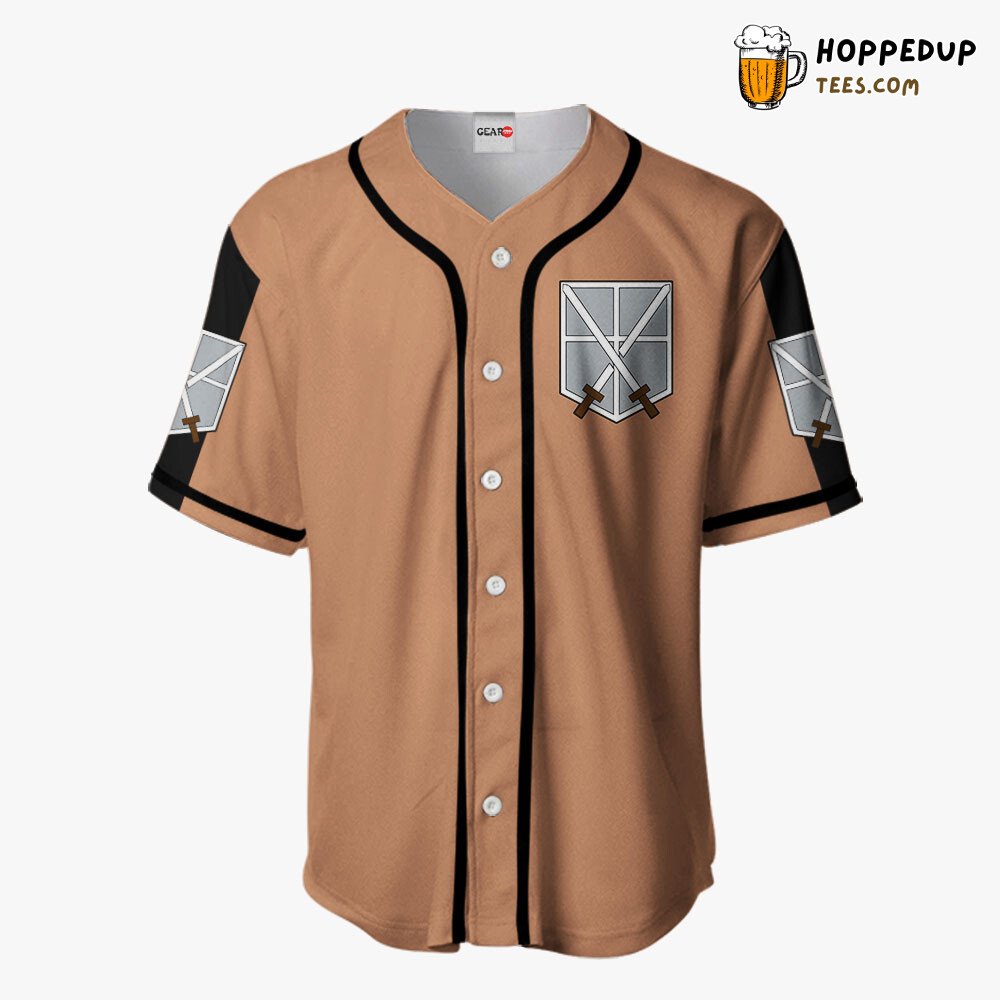 Training Corps Unique Design Anime Distinctive Baseball Jersey Collection