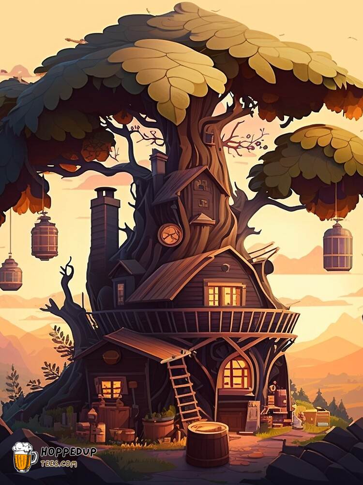 Tree House Brewing Graphic Design T-Shirt HU