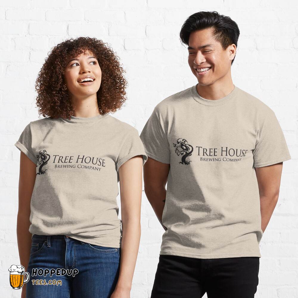 Tree House Brewing Sticker Design T-Shirt HU