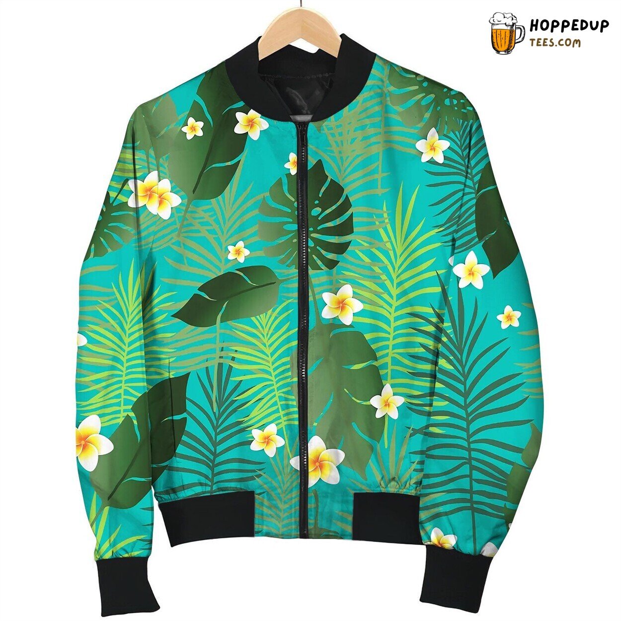 Trend Seamless Pattern Bomber Jacket
