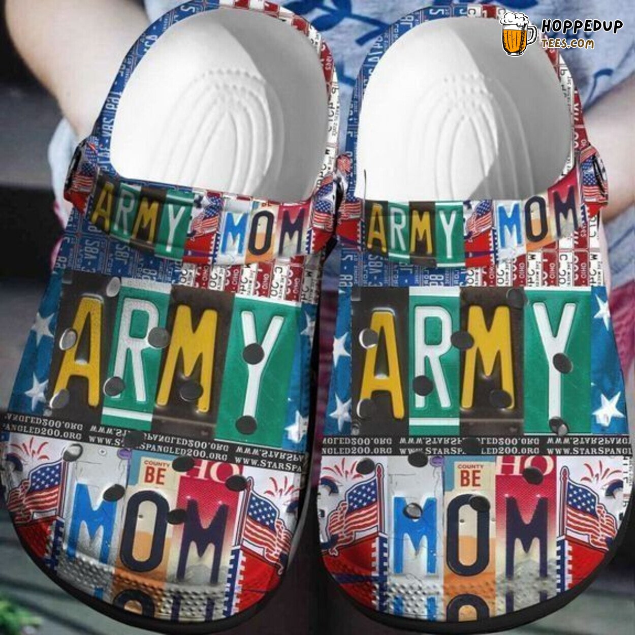 Trending US Army Themed Rubber Clog Shoes Comfy Footwear for Service Members
