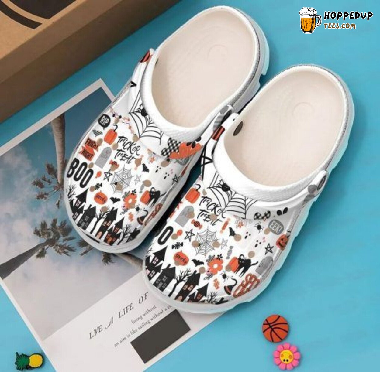 Trick Or Treat Fashion Style Comfortable Halloween Lovers Rubber Clogs