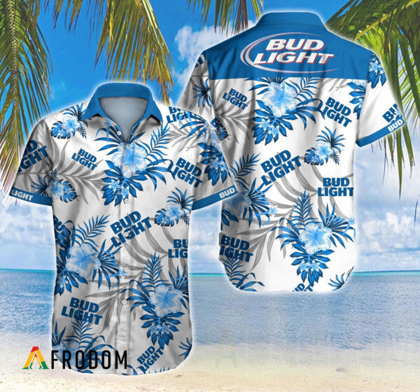 Tropical Bud Light Hawaii Button Shirt HU