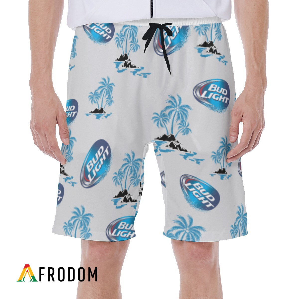 Tropical Palms Bud Light Hawaii Shorts HU