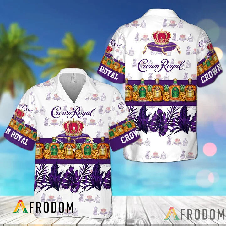 Tropical Pineapple Crown Royal Hawaii Shirt HU