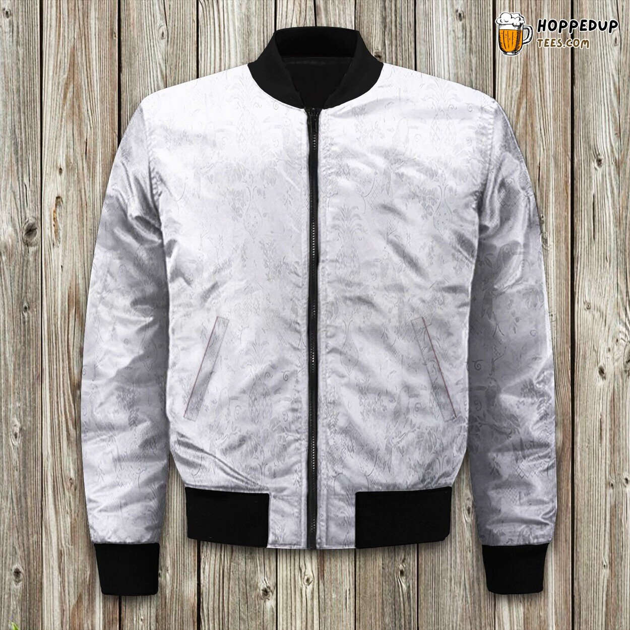 Tropical Plantation Toile Bomber Jacket