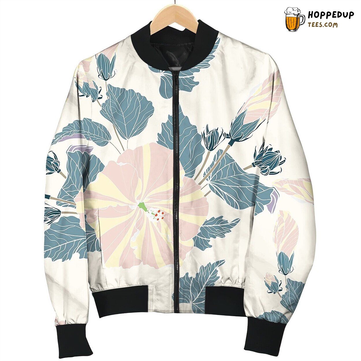 Tropical Seamless Bomber Jacket