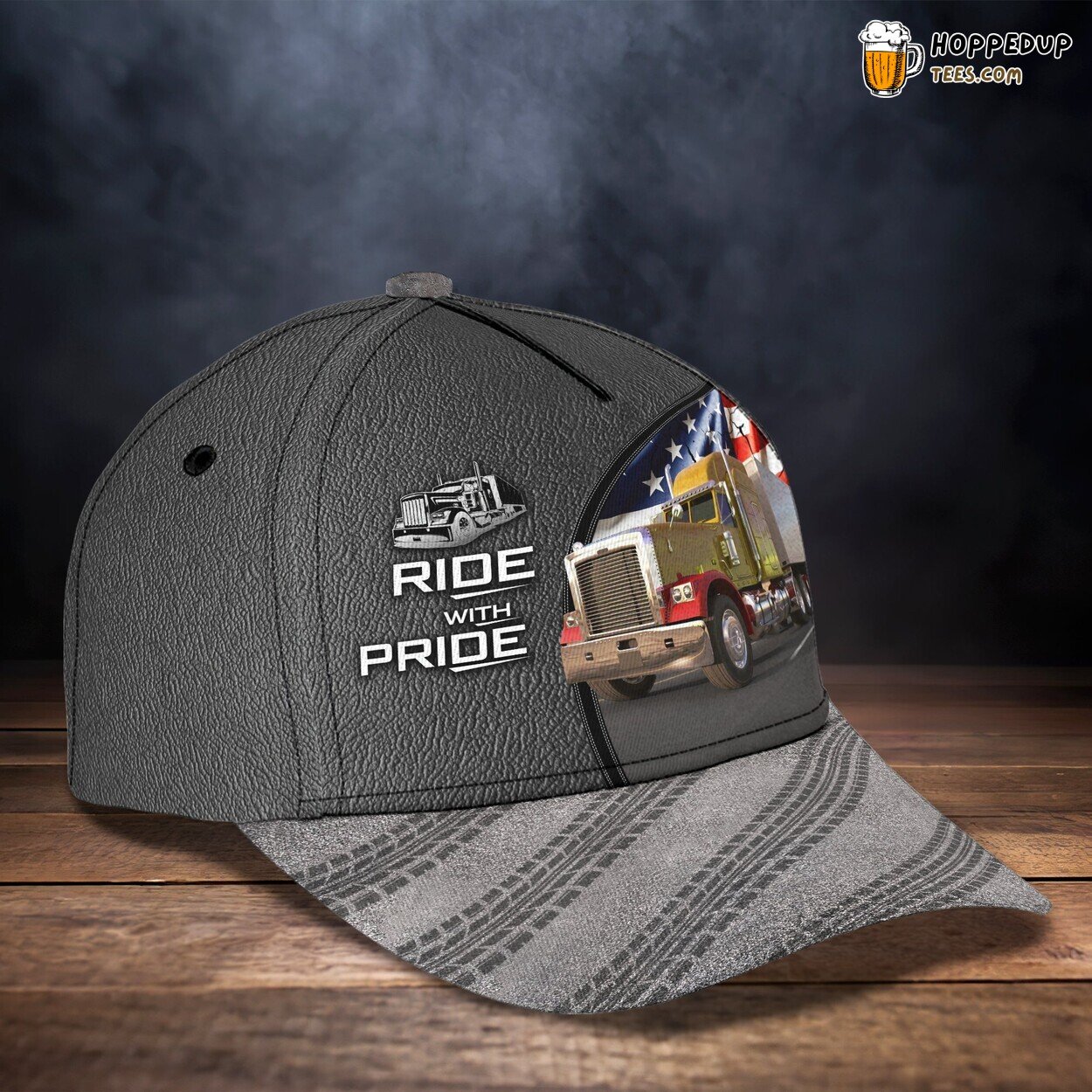 Truck Driver Classic 3D Cap Personalized Name Unique Authentic Edition Series
