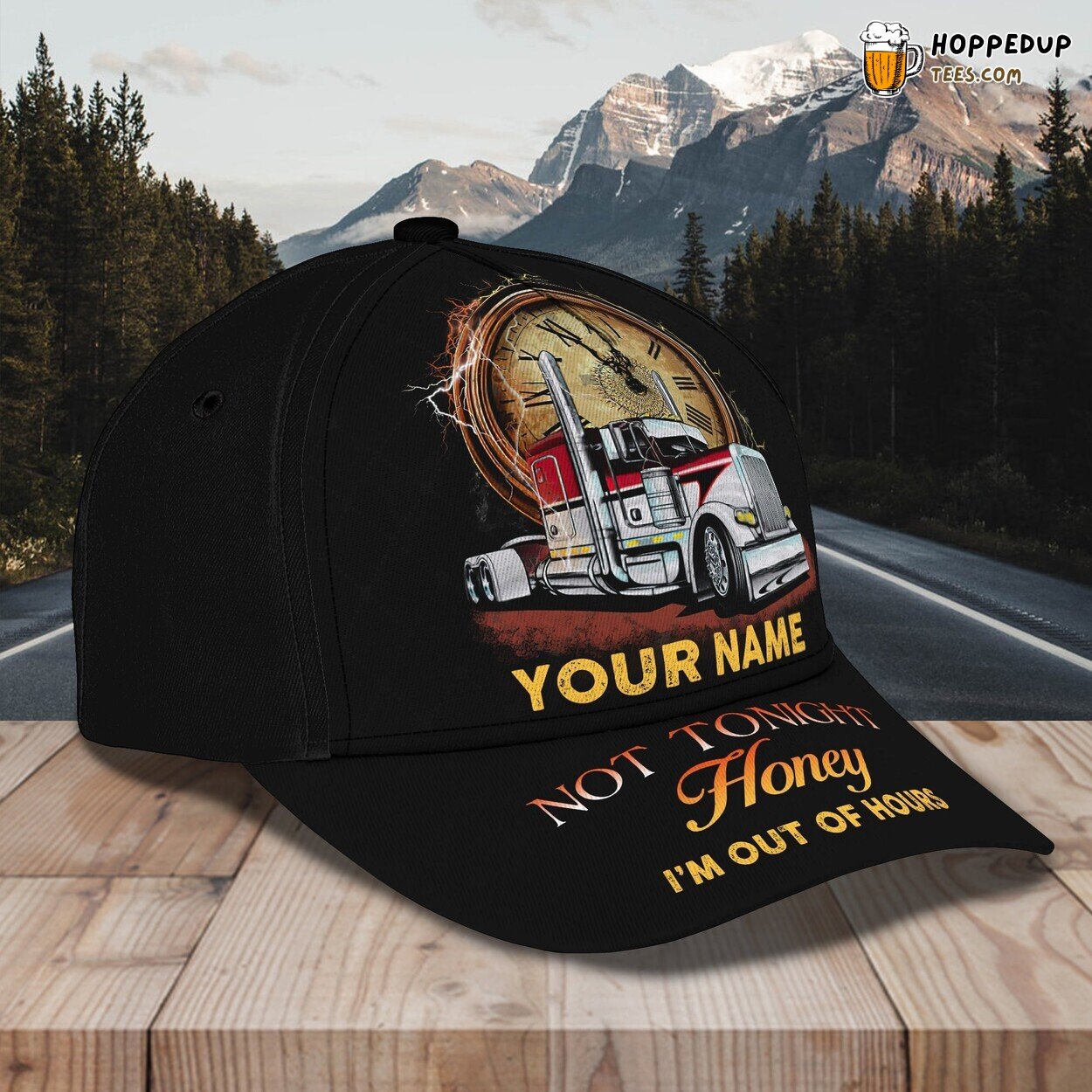 Trucker’s Pride Edition 3D Classic Cap Personalized Name Unique Series