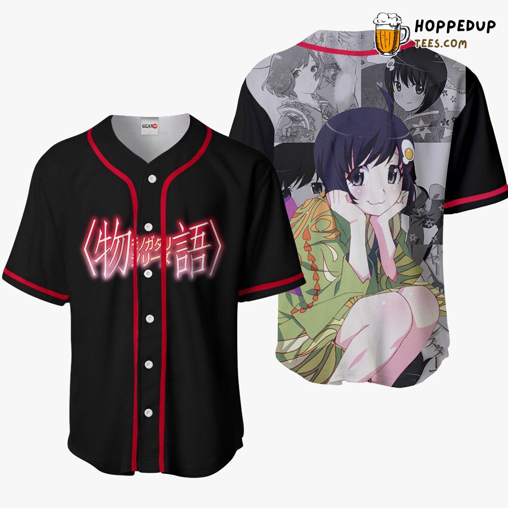 Tsukihi Araragi Exclusive Design Anime Baseball Jersey Shirt Distinctive