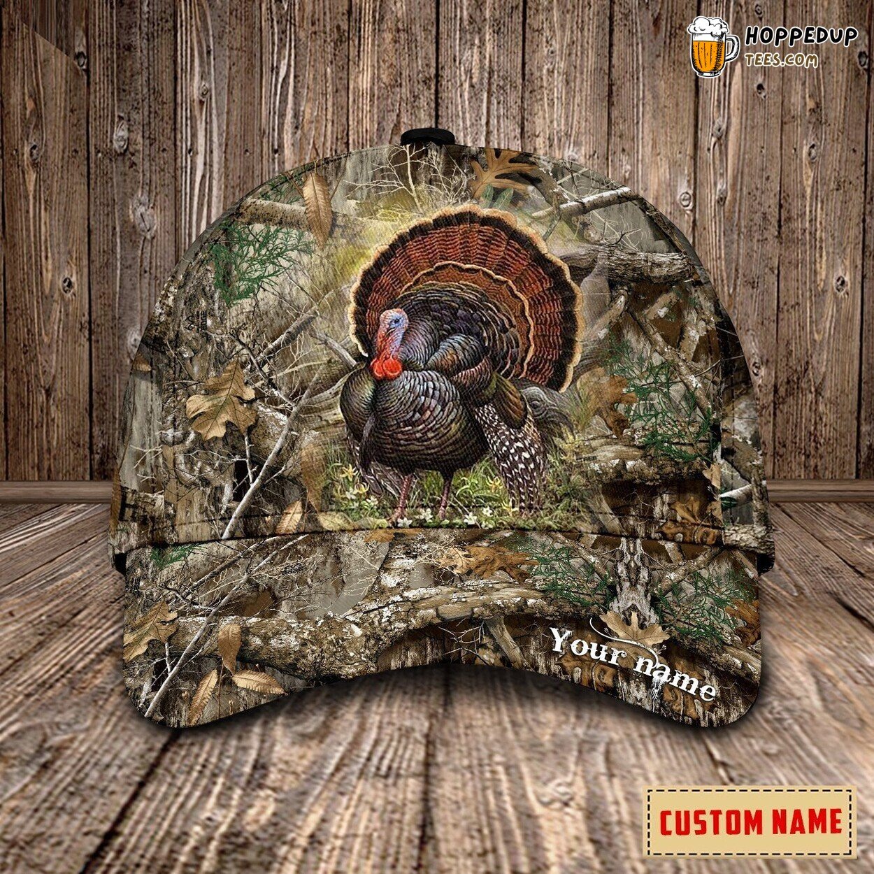 Turkey Hunting Personalized Unique Cap Hunter’s Premium Design