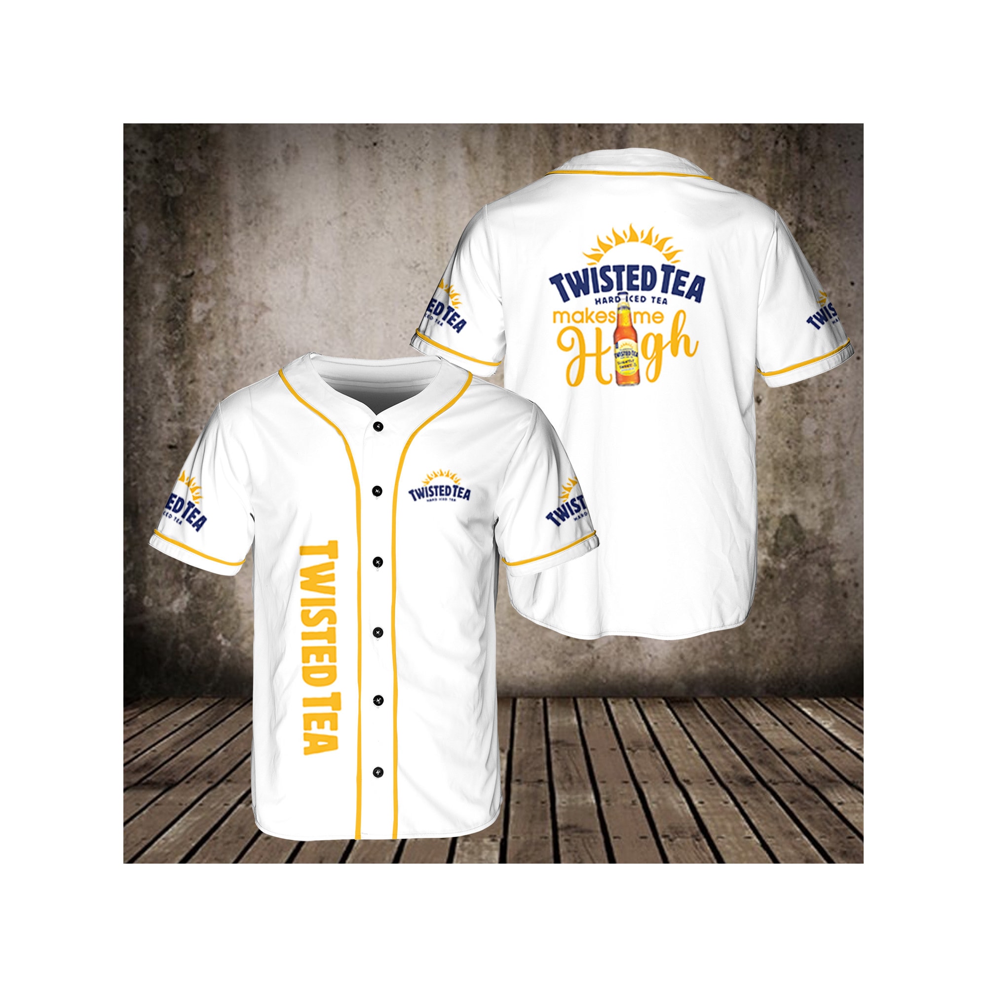 Twisted Tea Baseball Jersey for Beer Lovers HU