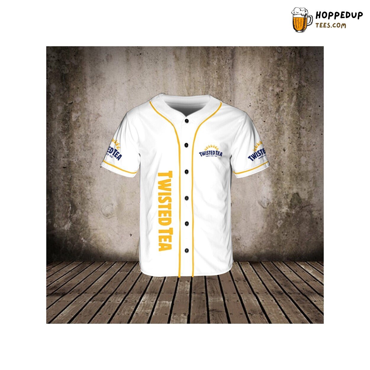 Twisted Tea Baseball Jersey Shirt Unique Beer Lovers Design Perfect Gift