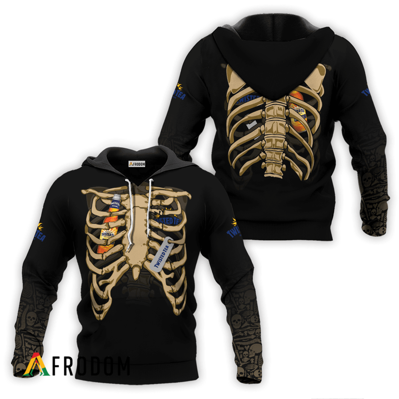 Twisted Tea Halloween Ribcage Hoodie HU