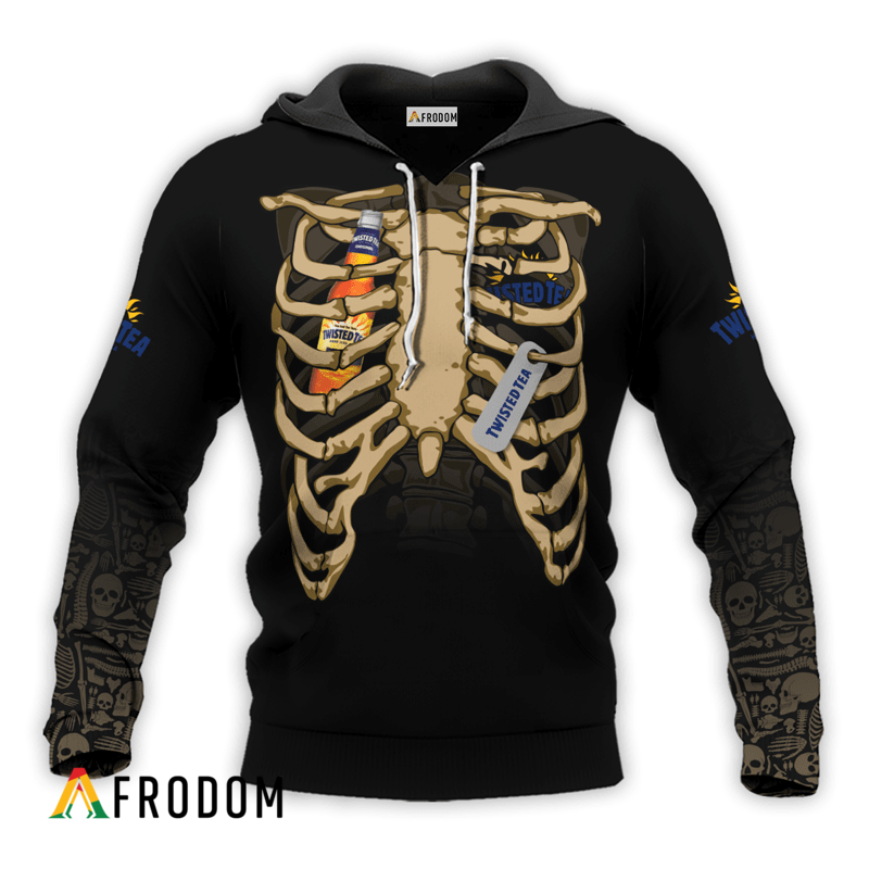 Twisted Tea Halloween Ribcage Hoodie HU