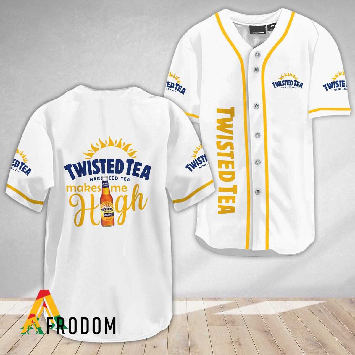 Twisted Tea Make Me High Baseball Jersey HU