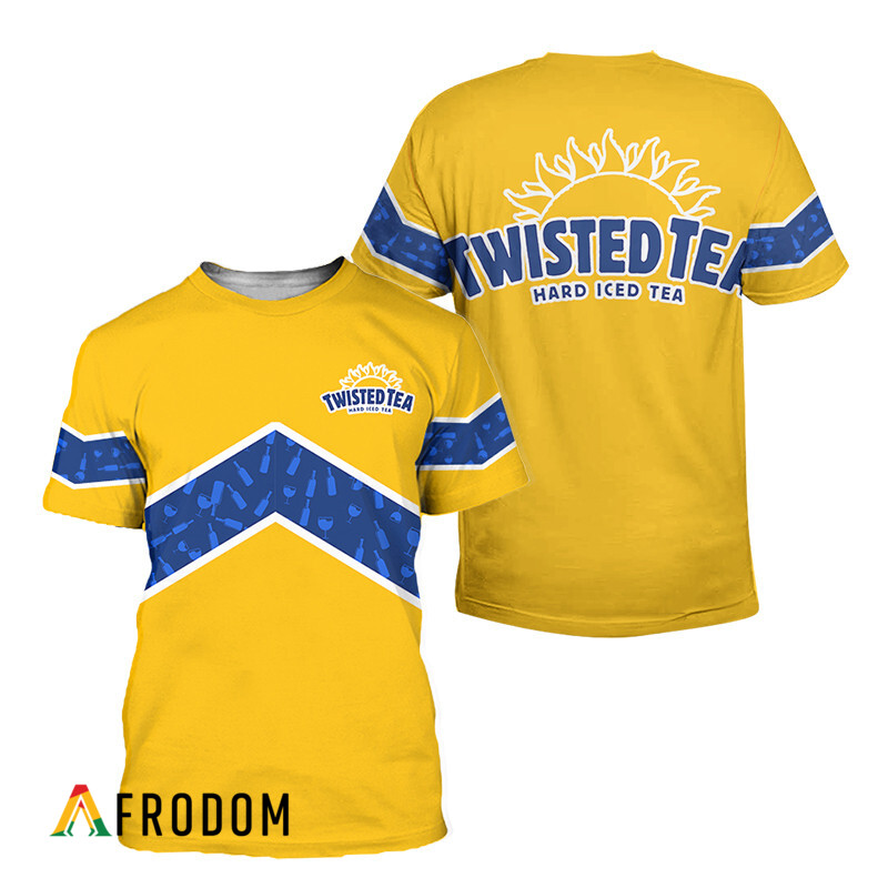 Twisted Tea Yellow Wine Custom T-Shirt HU