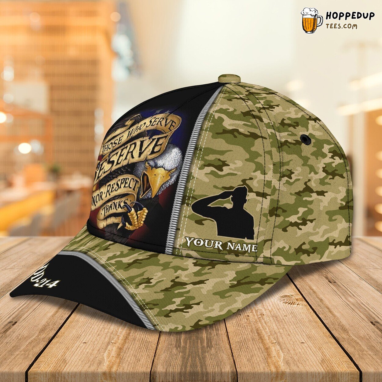 U.S Veteran Theme 3D Classic Cap Personalized Name Elegant Unique Design U.S Veteran Theme 3D Classic Cap Personalized Name Elegant Unique Design