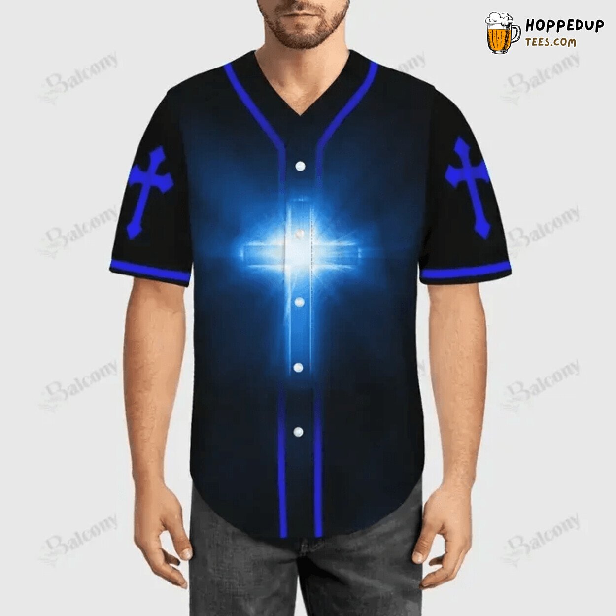 Ultimate Devotion Jesus My God My Life My World Baseball Jersey Worship