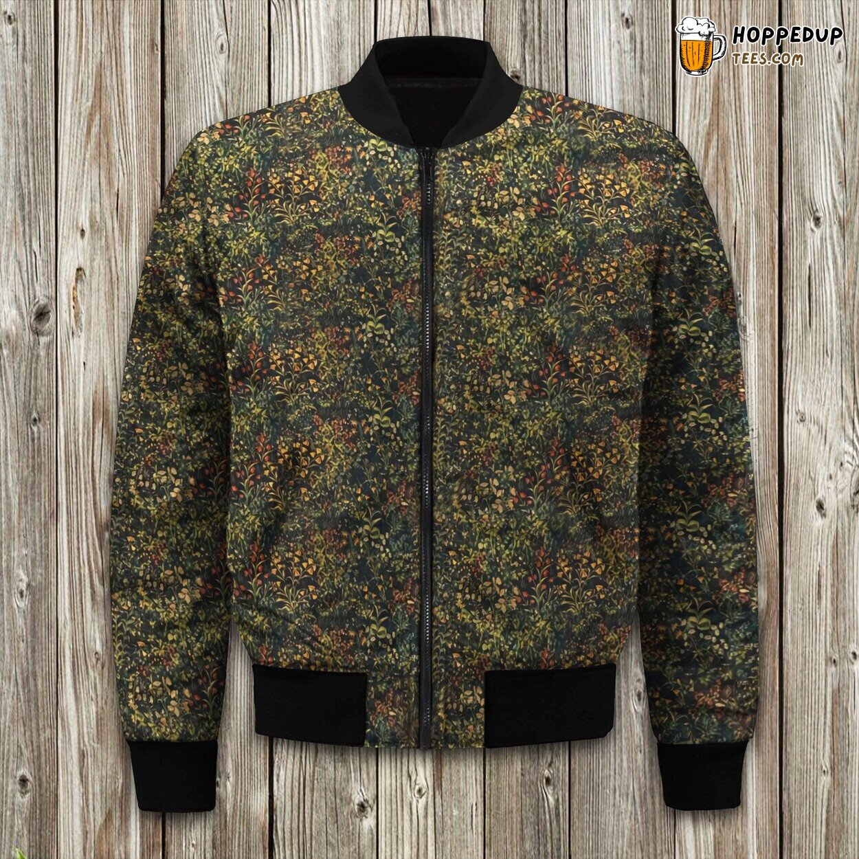 Unicorn Floral Tapestry Summer Night Bomber Jacket
