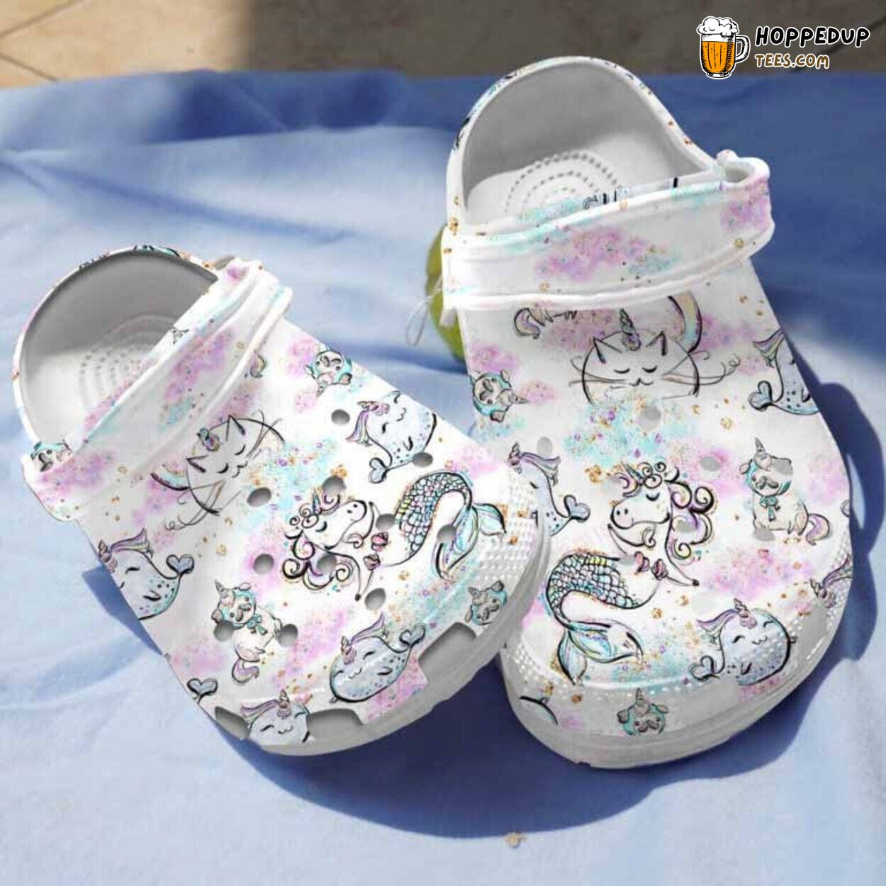 Unicorn Mermaid Themed Birthday Christmas Comfortable Unique Clogs