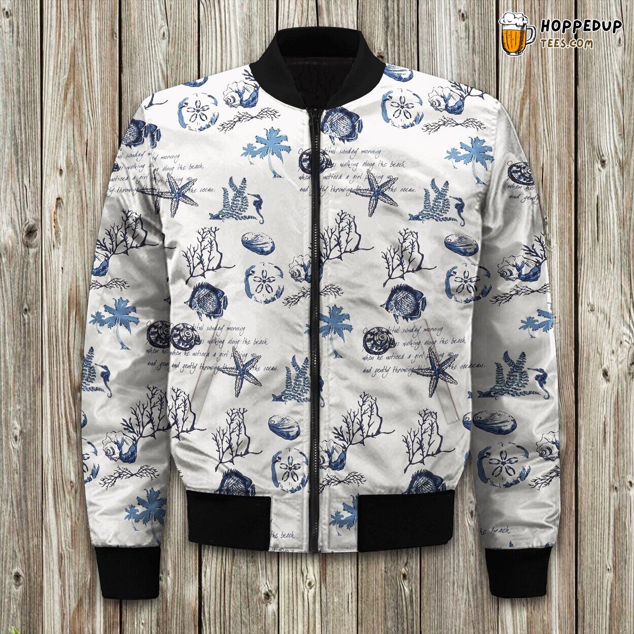 Unique Catalina Inspired Bomber Winter Jacket Cozy Design Warm Stylish Wear