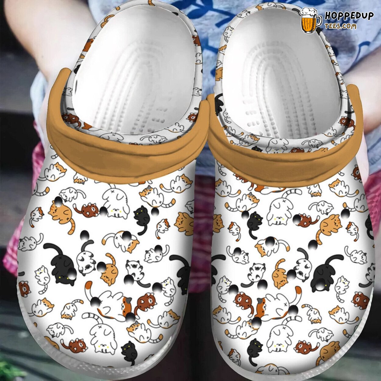 Unique Clog Cats Themed Comfortable Unique Stylish Rubber Clog Shoes