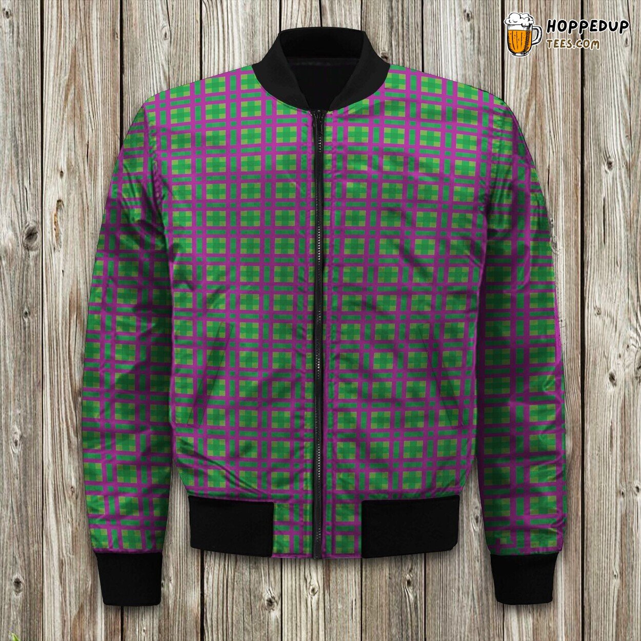 Unique Dunans Rising Tartan Winter Bomber Jacket Stylish Collection