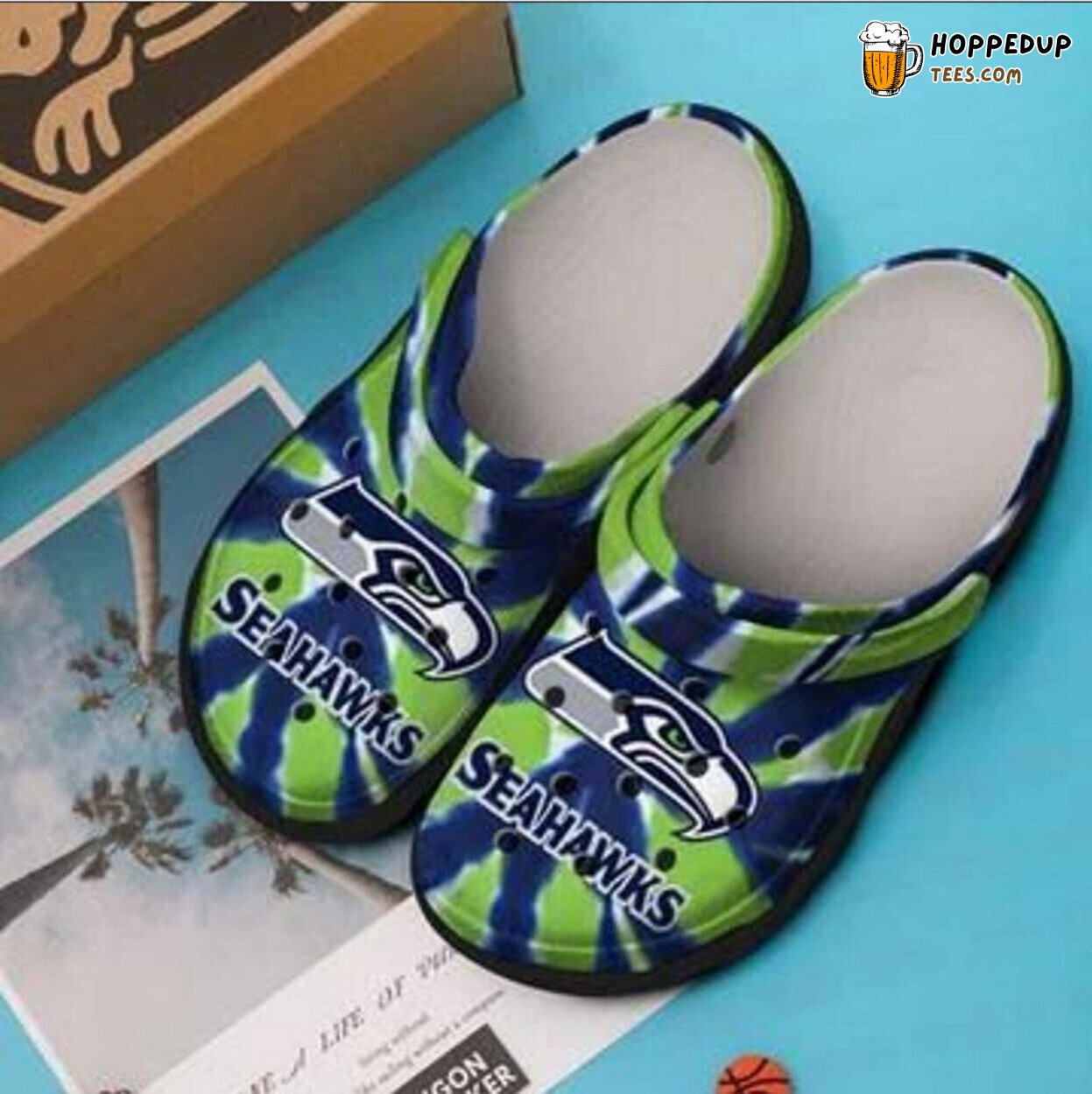 Unique Seattle Seahawks Themed Comfortable Stylish Unique Design Clogs