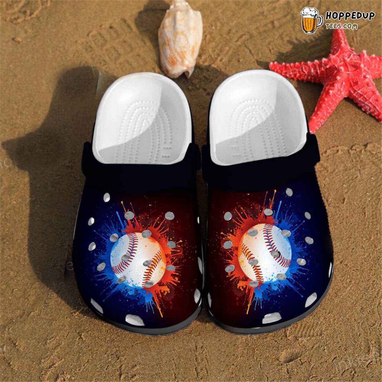 Unique Softball 2 Theme Comfortable Rubber Clogs Athletic Inspired Shoes