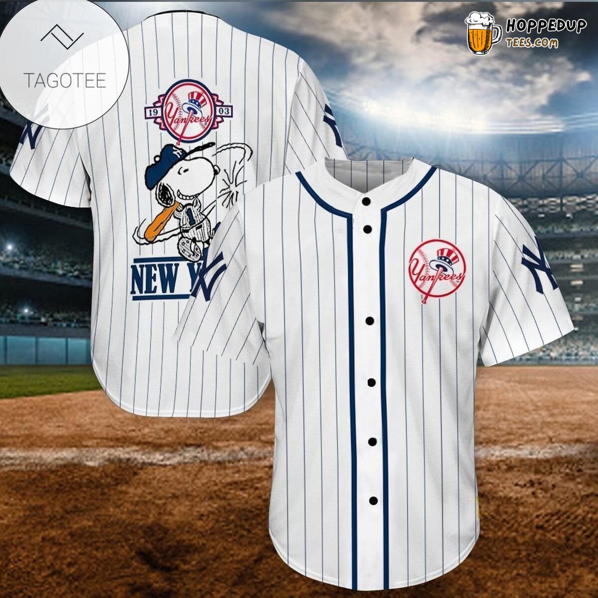 Unisex MLB New York Yankees Baseball Jersey Shirt Classic Design