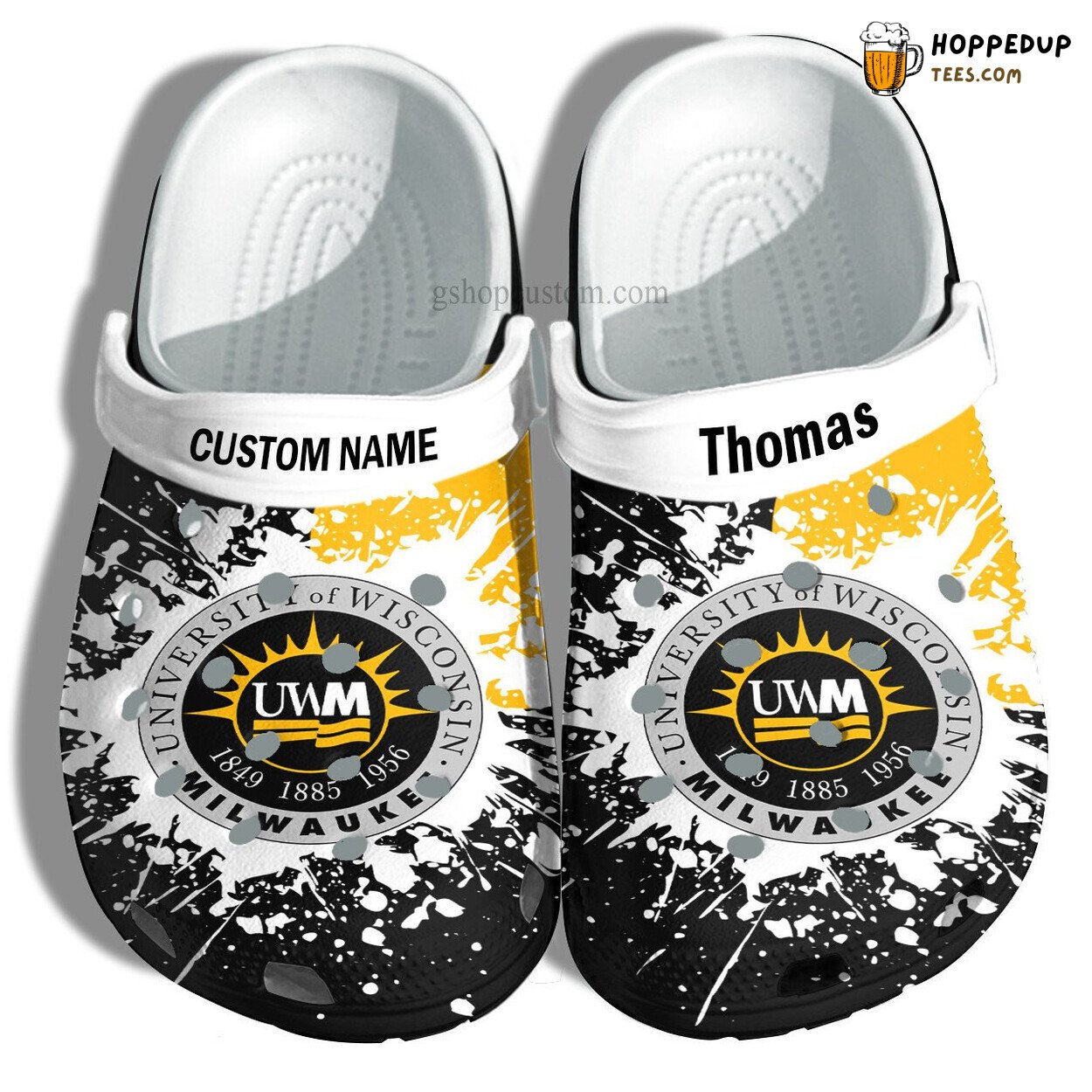 Univ WisconsinMilwaukee Grad Gift Custom Croc Shoes Admission Shoes