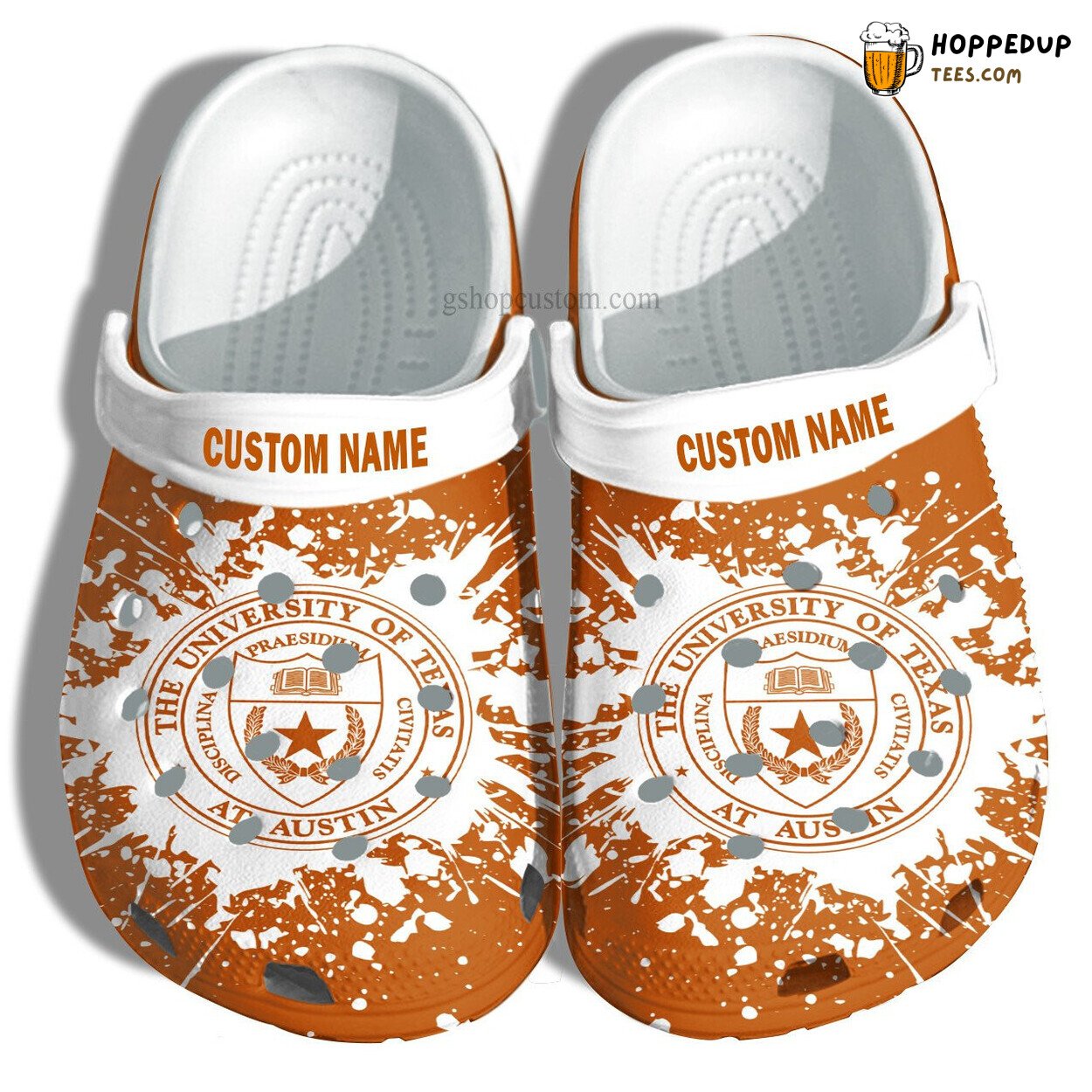 University Of Texas Custom Graduation Gift Croc Shoes Unique