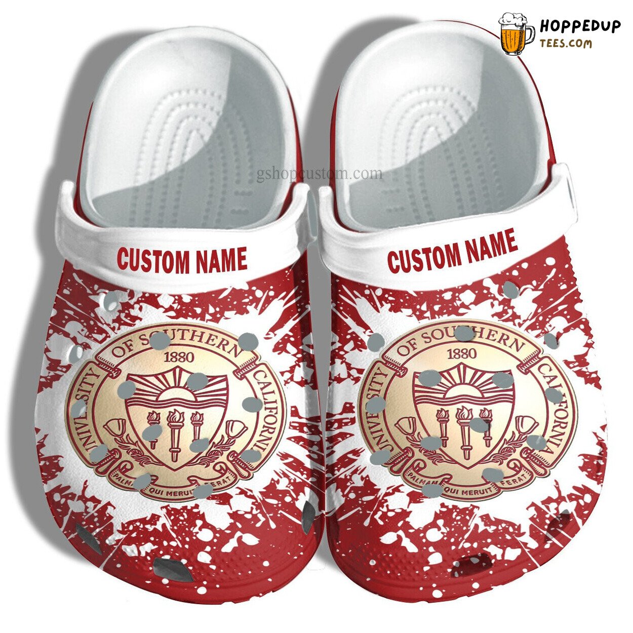 University Southern California Graduation Special Croc Shoes Customizable Gift