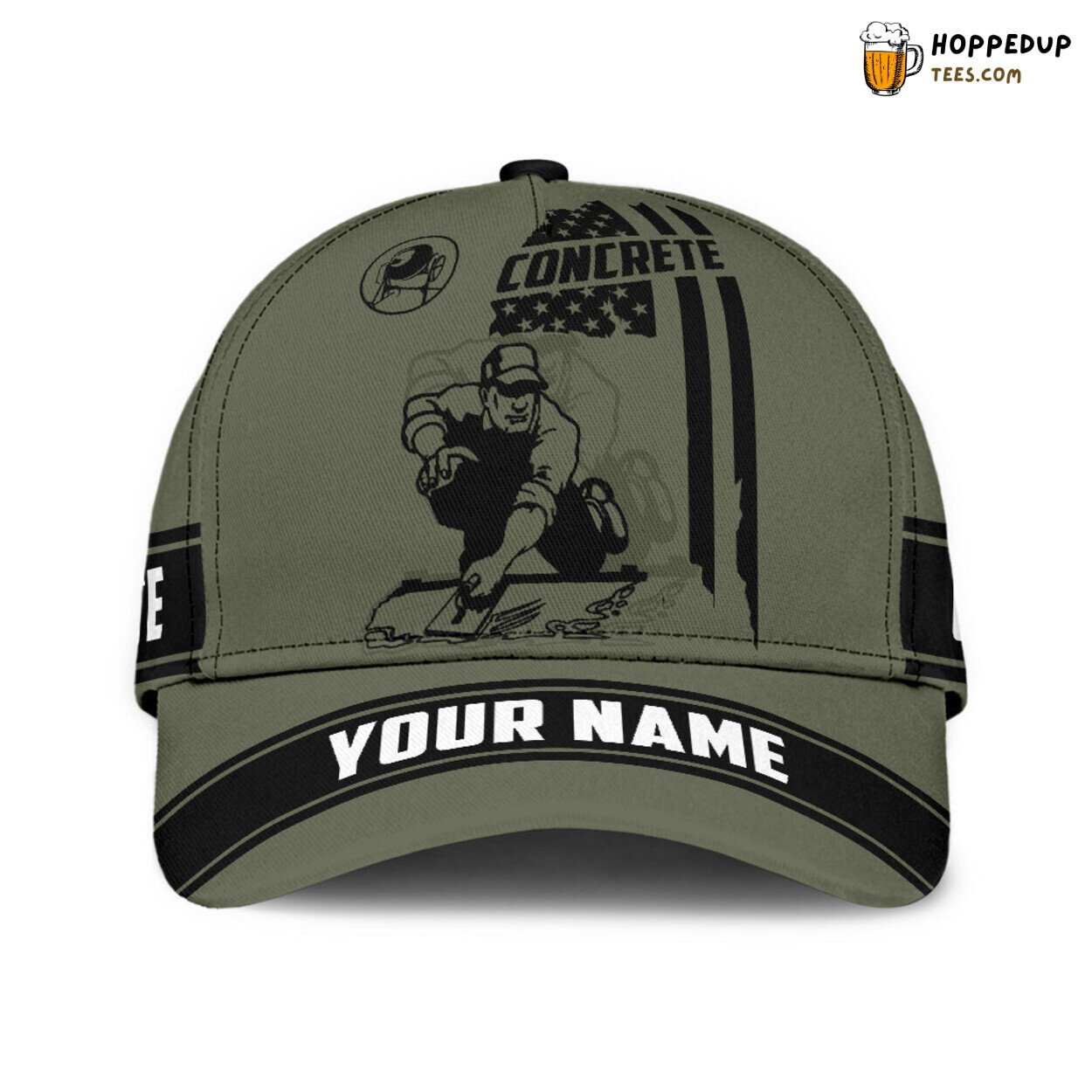 US Concrete Custom Name Tattoo Cap Proud Concreter Unique Design Baseball Hat US Concrete Custom Name Tattoo Cap Proud Concreter Unique Design Baseball Hat