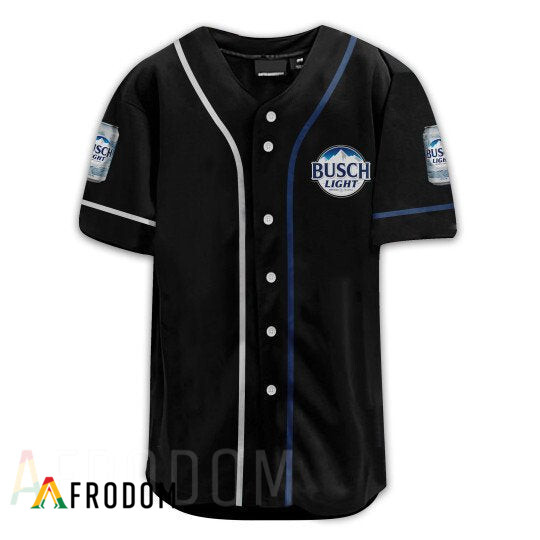 Us Flag Black Skull Busch Light Baseball Jersey HU