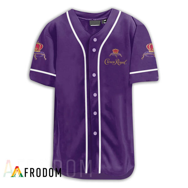 Us Flag Black Skull Crown Royal Baseball Jersey HU