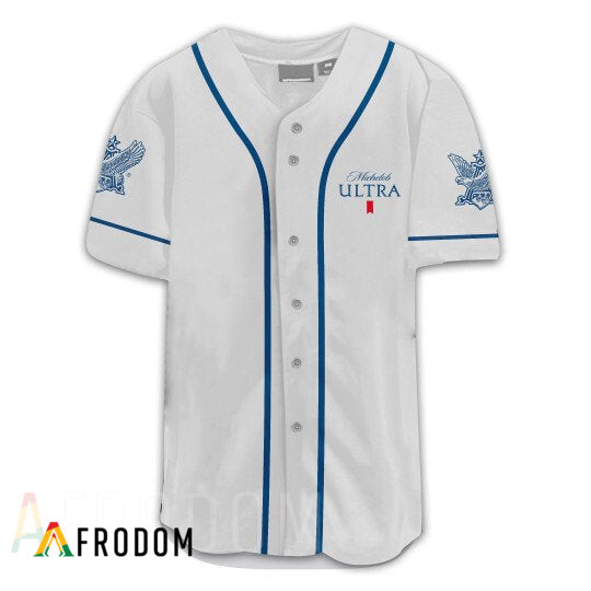 Us Flag Black Skull Michelob Ultra Baseball Jersey HU