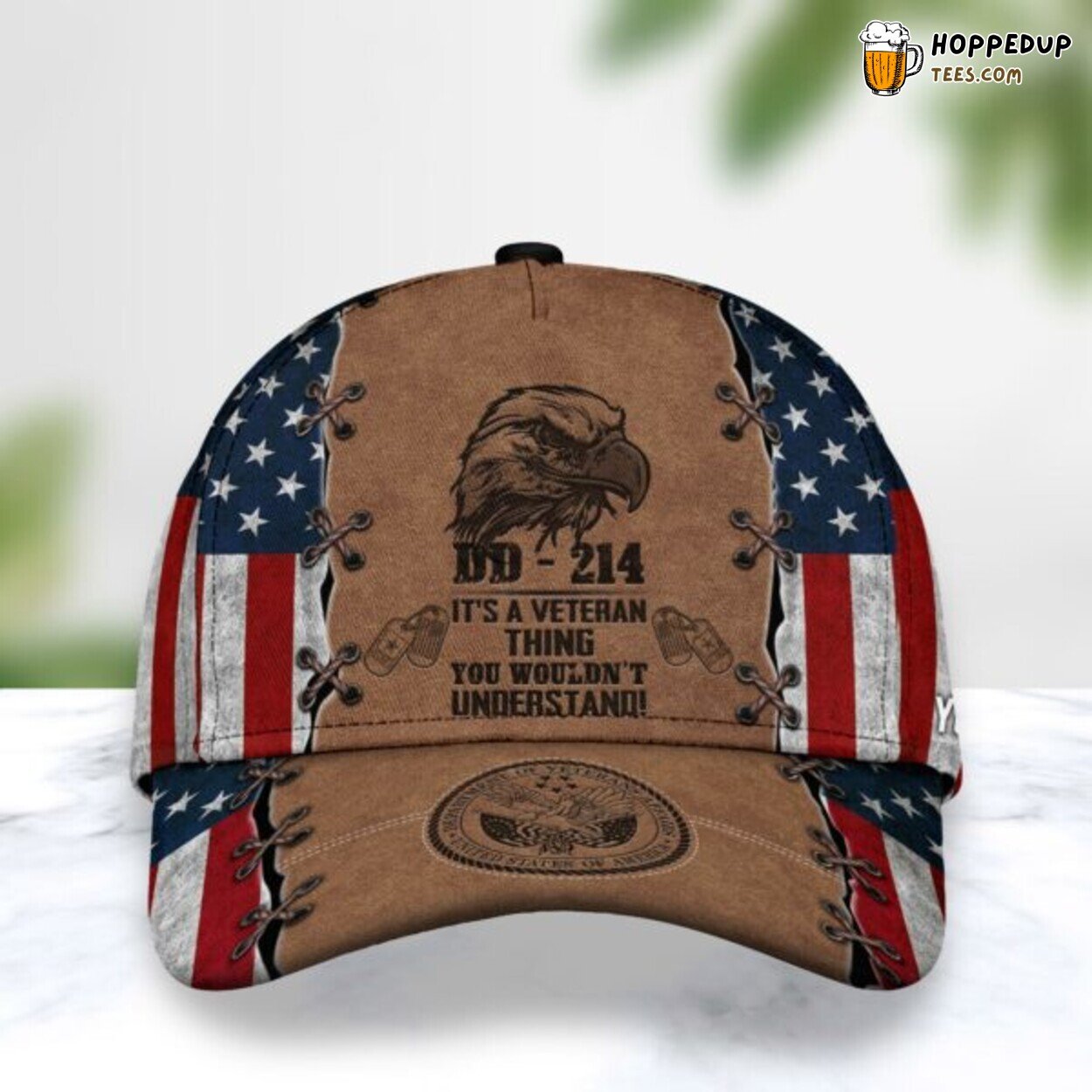US Veteran US Military Veteran Thing Unique Personalized Name Cap