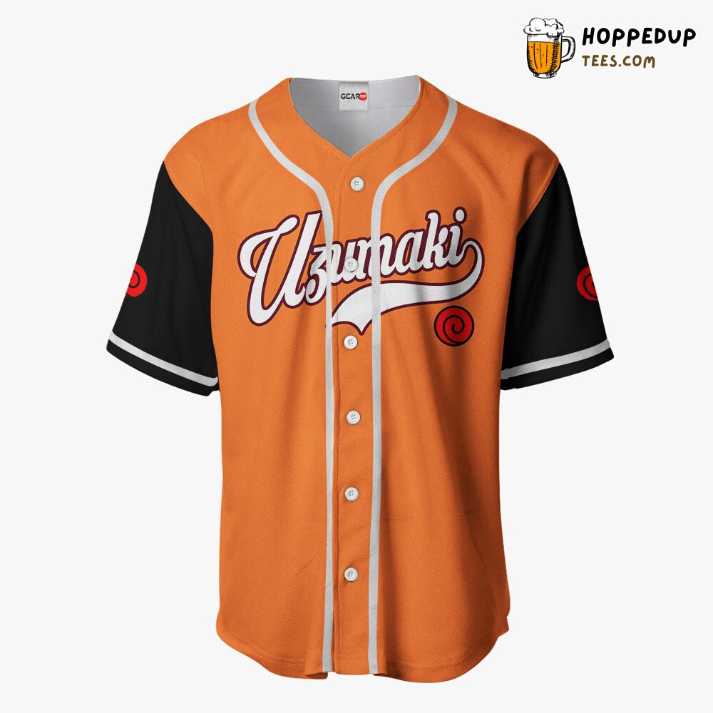 Uzumaki Clan Unique Symbol Anime Baseball Jersey Shirt Distinctive Style
