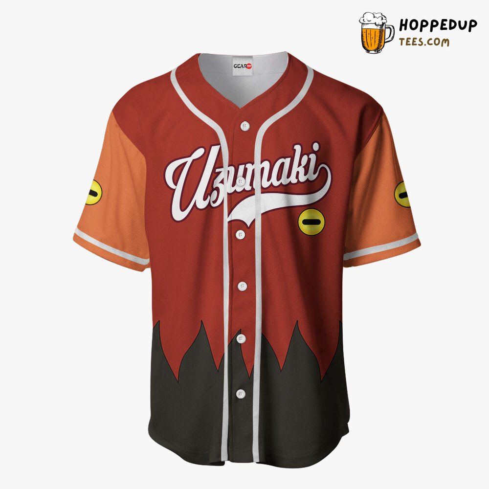 Uzumaki Sage Distinctive Symbol Anime Baseball Jersey Unique Design